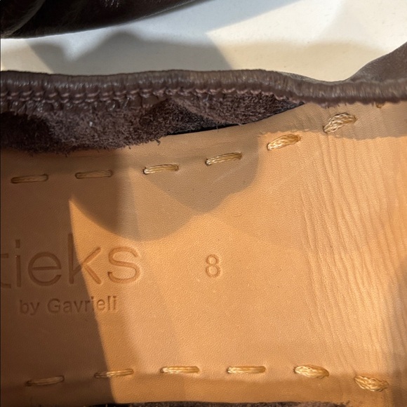 TIEKS By Gavreli BALLET FLATS  NWTChocolate Brown Size 8 - Picture 10 of 11